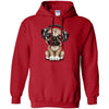 PUG DOG - Cute Pug Puppy Dj Wearing Headphones and Glasses T Shirt & Hoodie